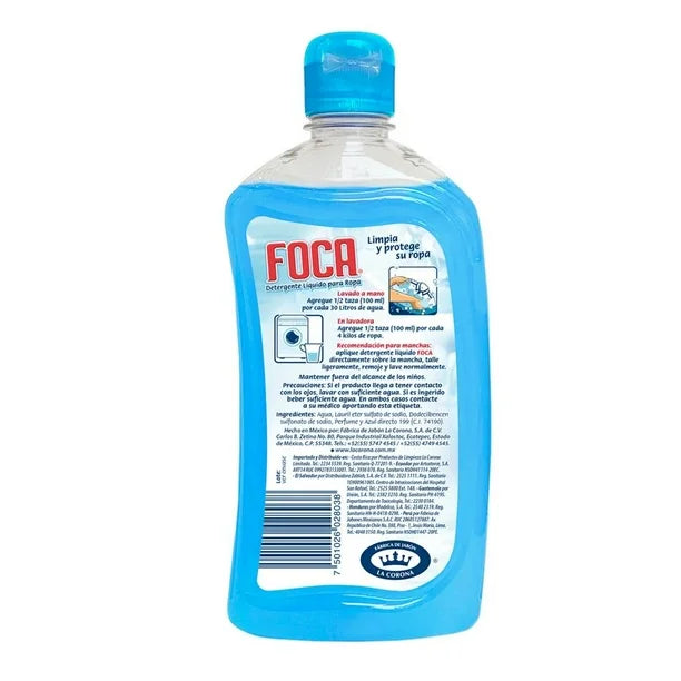 Detergente Liquido Foca 1 Lt
