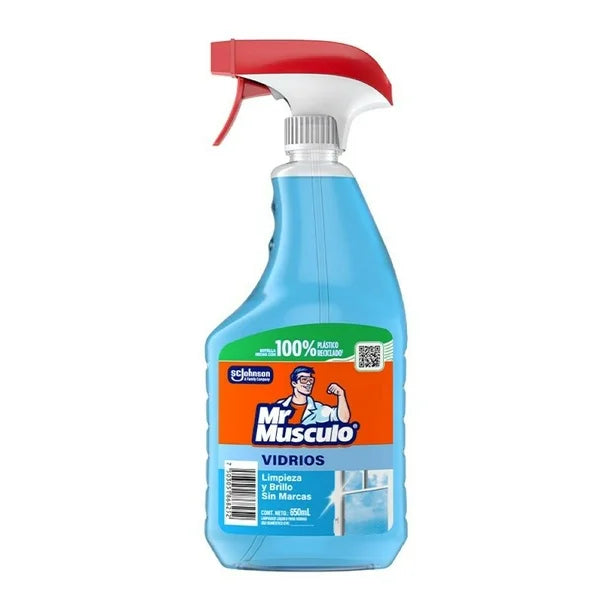 Limpiador  D/Vidrios Mr Musculo 650 Ml