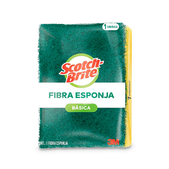 Fibra Con esponja Scotch Brite mi Fibra