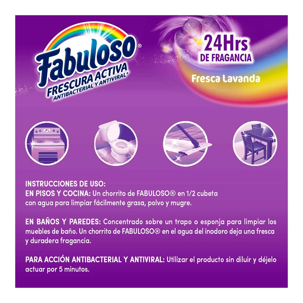 Limpiador Multiusos Fabuloso Lavanda