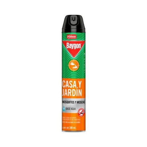 Insecticida Baygon Casa Y Jardin Aerosol 380 ml