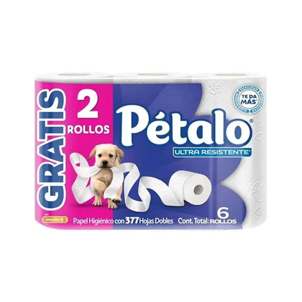 Papel Higiénico Petalo Ultra Resistente 377HJS