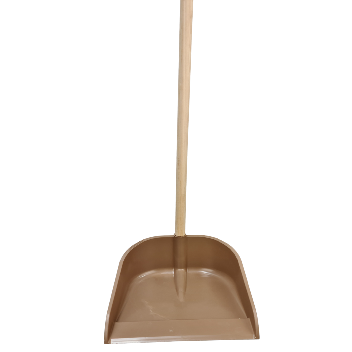 Recogedor Eco. de plástico C/bastón de madera.