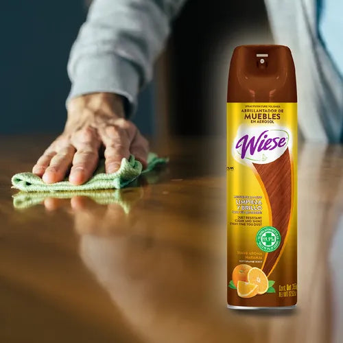 Abrillantador De Muebles Wiese Tipo Aerosol 323 Grs