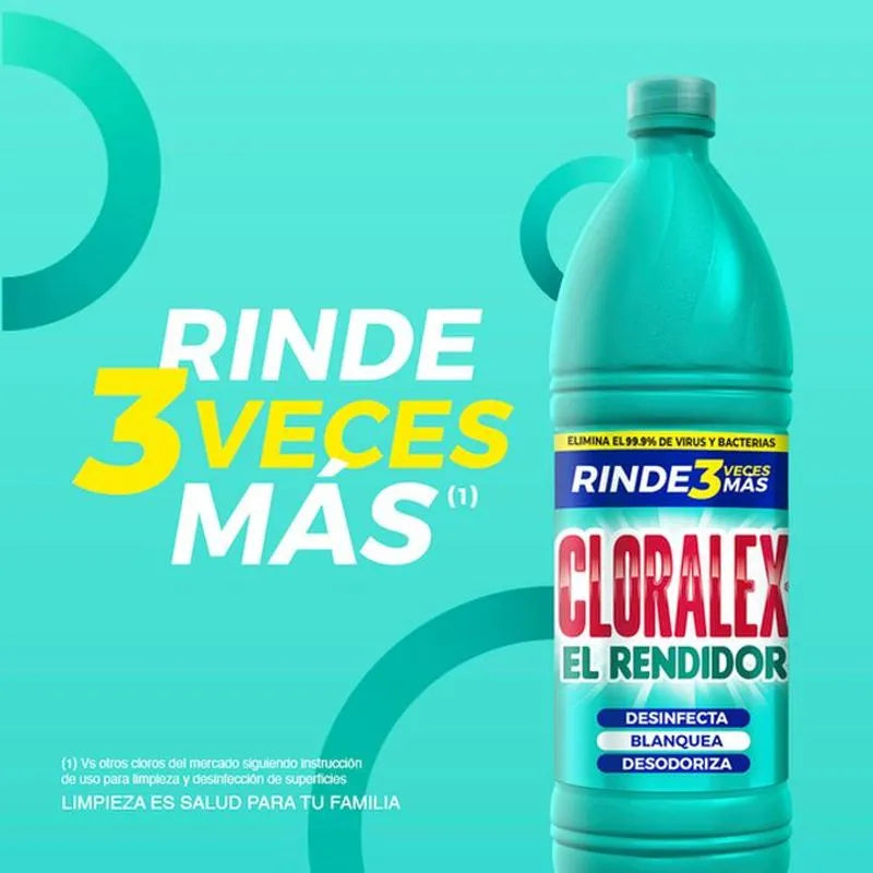 Cloro Blanqueador Cloralex 950 ml