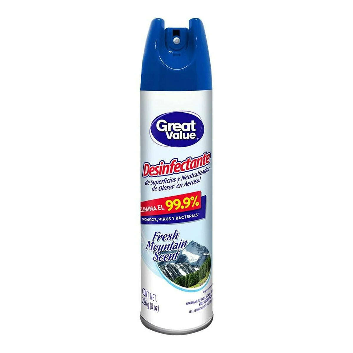 Desinfectante  ambiental en aerosol de 323 g.