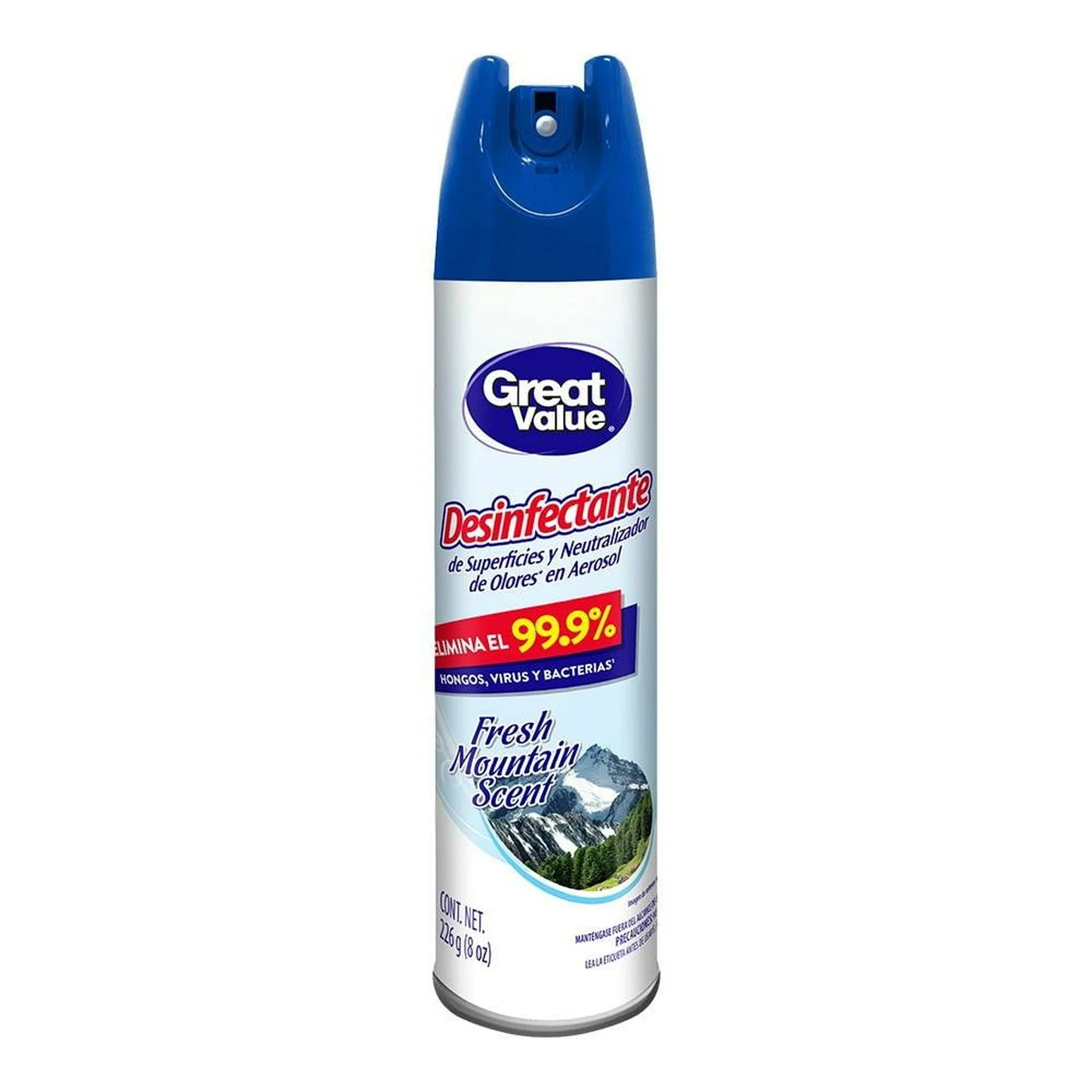 Desinfectante  ambiental en aerosol de 323 g.