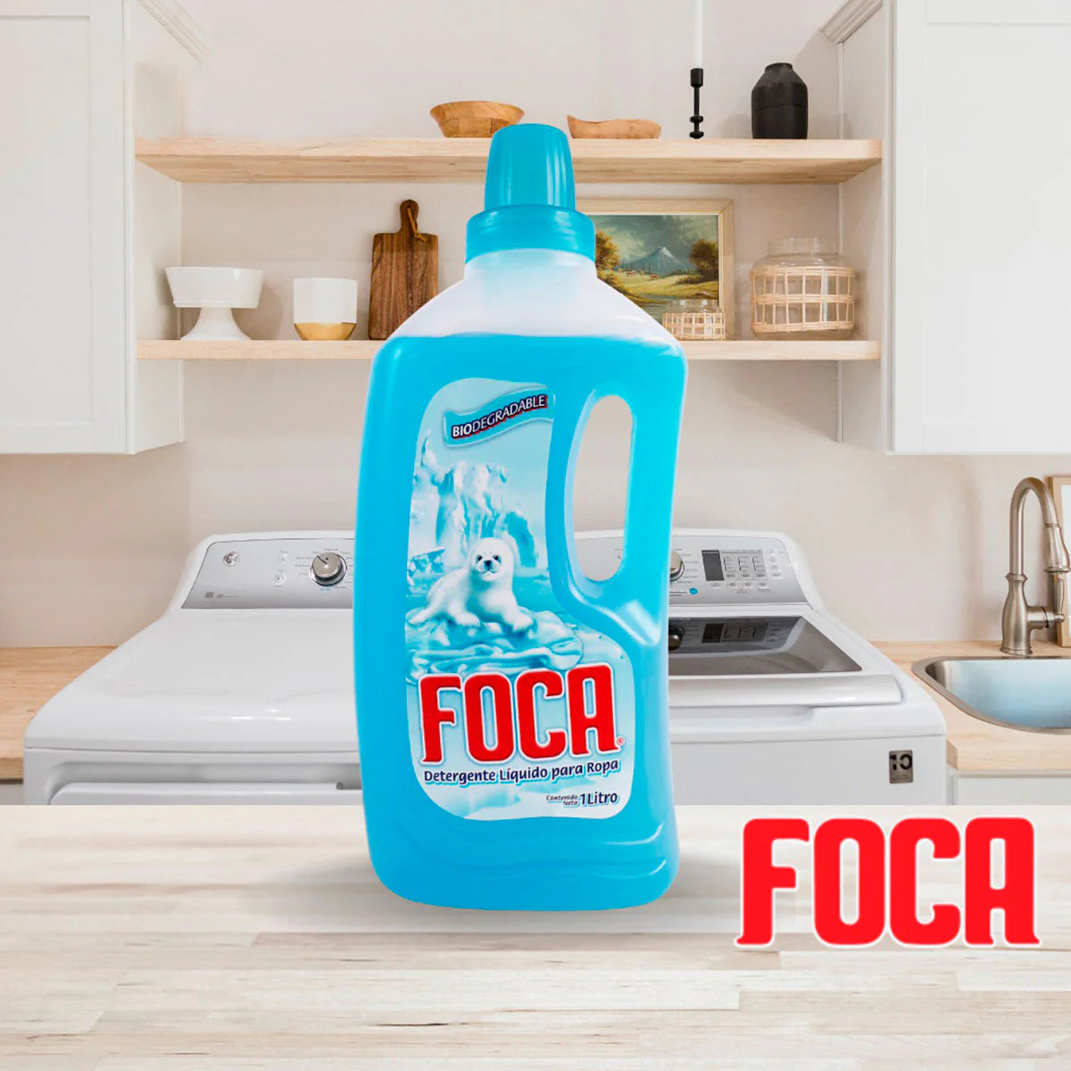 Detergente Liquido Foca 1 Lt