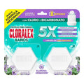 Pastilla sanitaria Cloralex Baños cloro y bicarbonato 2 pzas