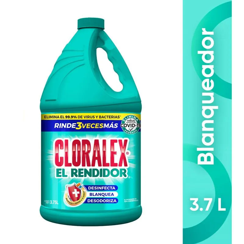 Cloro Blanqueador Cloralex 3.75 lt